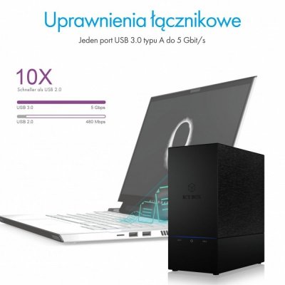 IcyBox IB-RD3621U3 2x3.5&#039;&#039; RAID