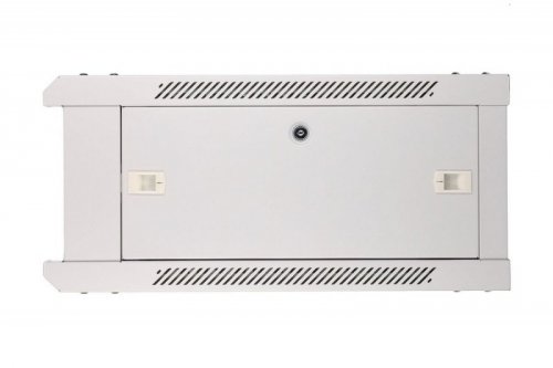 Extralink Szafka wisząca rack 4U 600x600 szara szklane drzwi