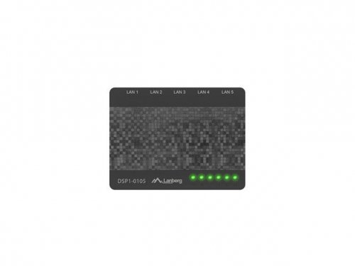 Lanberg Switch DSP1-0105 5-PORT 100M/S DESKTOP DSP1-0105