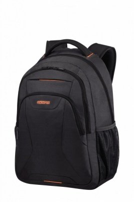 AMERICAN TOURISTER Plecak na laptopa AT WORK 17.3 czarno-pomarańczowy