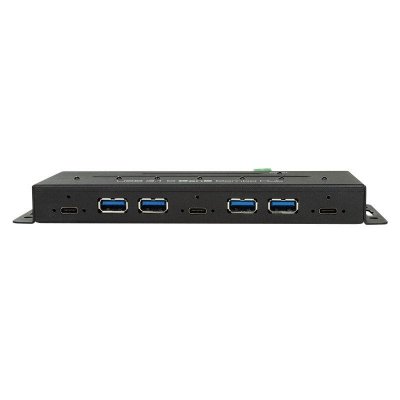 LogiLink Hub przemysłowy USB-C 3.1 Gen 2, 3xUSB0C, 4xUSB-A