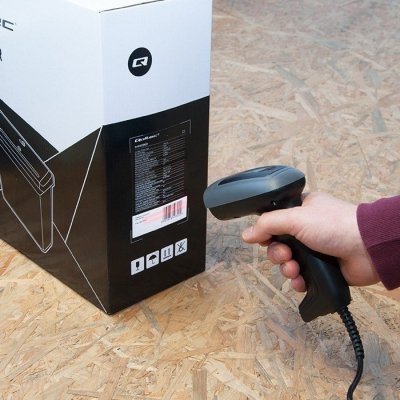 Qoltec Czytnik kodów kreskowych 1D i 2D | USB