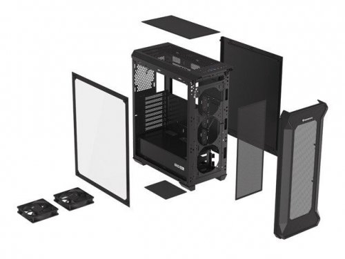 Genesis Obudowa Irid 505 z oknem, USB 3.0