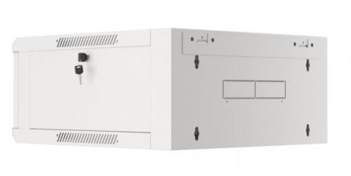 Lanberg Szafa instalacyjna RACK wisząca 19 cali 4U 570x600 szara WFFA-5604-10S