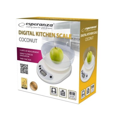 Esperanza Waga kuchenna z misą Coconut