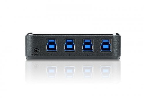 ATEN Urządzenie 4-portowe USB 3.2 Gen1 do współdzielenia urządzeń peryferyjnych