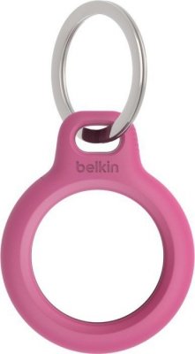 Belkin Secure Holder Breloczek do kluczy do Apple AirTag różowy