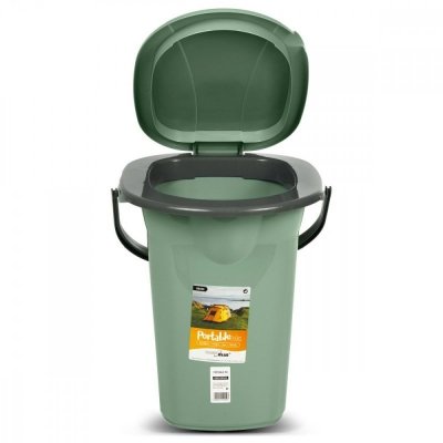GreenBlue Toaleta turystyczna GB320GG Zielono-szara