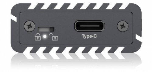 IcyBox IB-1817MC-C31 TypeC USB 3.1 (Gen 2) na PCI NVMe & SATA  M.2 2230/2242/2260/2280 SSD