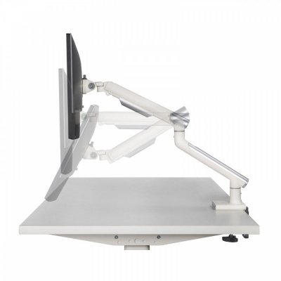  uchwyt mocowanie B-Tech Btech ART Uchwyt biurkowy gazowy do 1 monitora LED/LCD 17-32&quot; L-19GD 2-9kg 2xUSB 3.0 Premium Aluminiowy