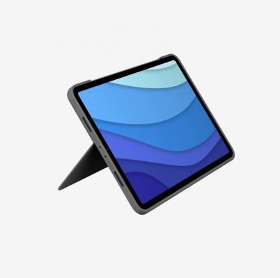 Logitech Combo Touch US iPad Pro 12,9&#039;&#039; 5th Gen Grey