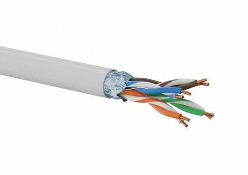 Q-LANTEC Kabel F/UTP kat.5E 24AWG PVC 100% Miedziane 305m - 10 lat gwarancji