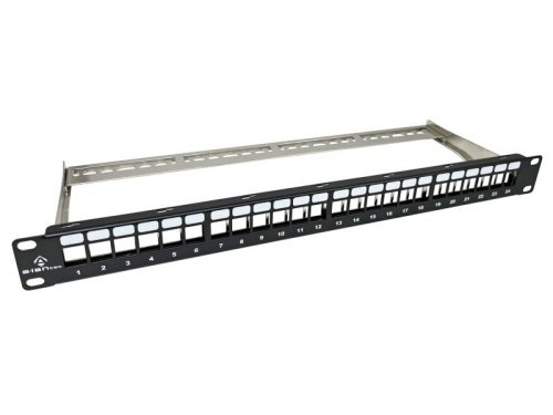 ALANTEC Patch panel 24 porty 1U modularny