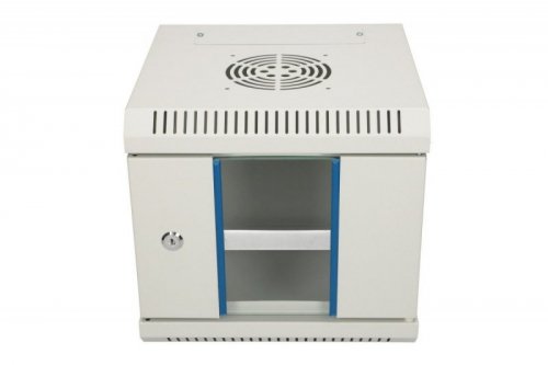 Extralink Szafa rack 4U 10 cali szara wisząca
