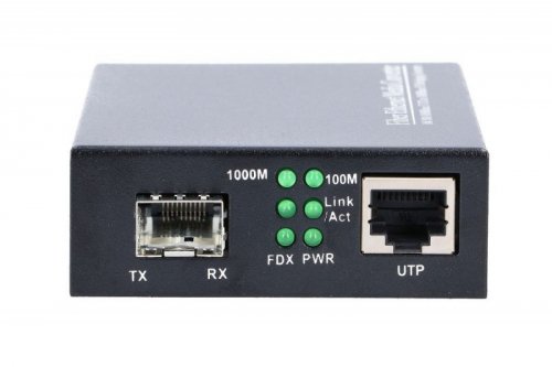 Extralink Media konwerter Sedir 1xSFP 1xRJ45