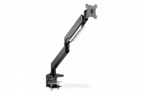 Digitus Ramię biurkowe pojedyncze z zaciskiem, 1xLCD, max. 35 cali, max. obciążenie 15kg, ze sprężyną gazową