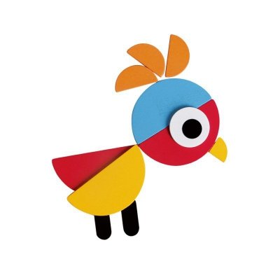 iWood Gra układanka Zwierzęta tangram w puszce