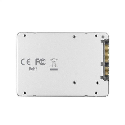 AXAGON Wewnętrzna obudowa 2.5&quot; z interfejsem SATA do dysków SSD M.2 SATA, RSS-M2SD, srebrny