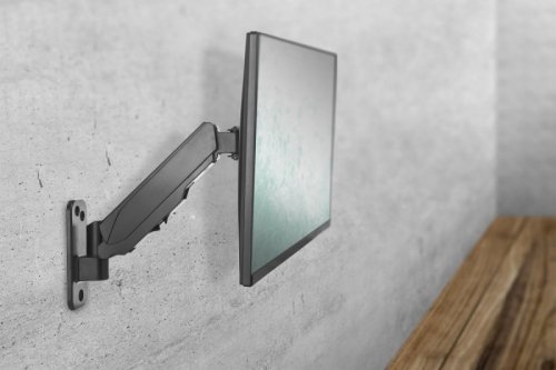 Digitus Uchwyt ścienny pojedynczy, 1xLCD, max. 32 cale, max. obciążenie 8kg, ze sprężyną gazową, obrotowy