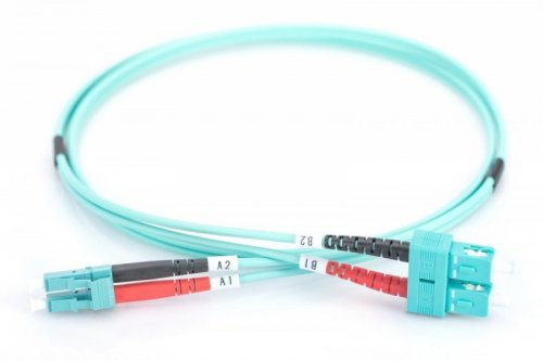Digitus Patchcord światłowodowy FO LC-SC MM 50/125 OM3 duplex LSOH 5m