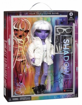 MGA Lalka Shadow High S23 Fashion Doll - Dia Mante