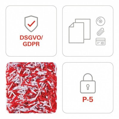 HSM Niszczarka shredstar X12Pro P-5/0-1/T-2/E-2/F-2 Mikrościnek
