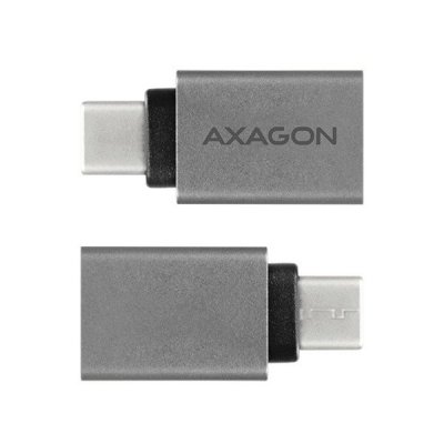 AXAGON RUCM-AFA Redukcja, USB 3.1 Type-C męska -&gt; Type-A żeńska ALU