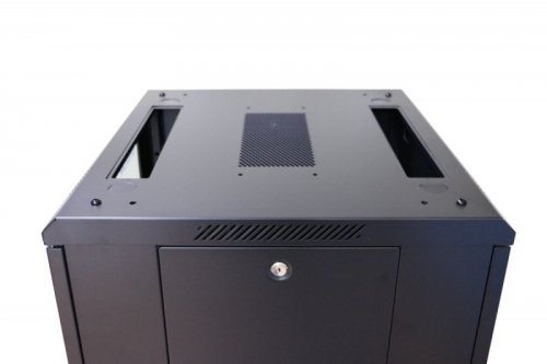 Extralink Szafa rack 27U 600x600 czarna stojąca