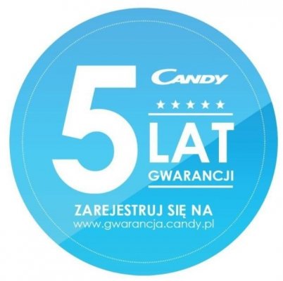Candy Płyta gaz/szkło czarna CVW6BB