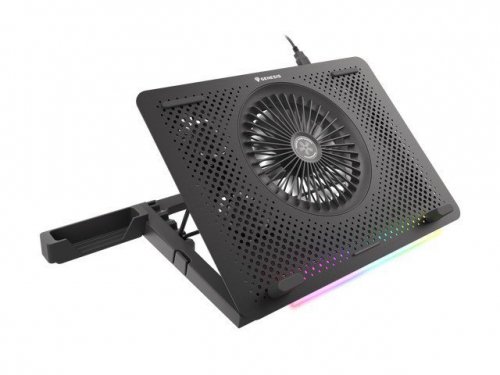 Natec Podstawka pod notebook Genesis Oxid 450 RGB  15.6&#039;&#039;