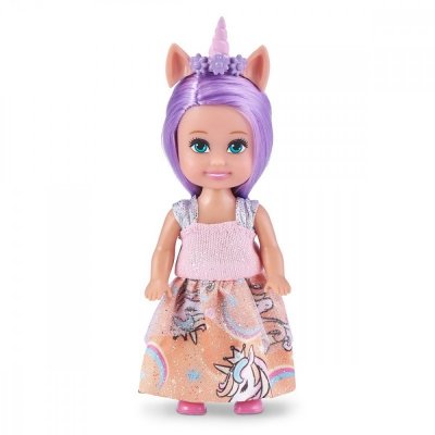 ZURU Sparkle Girlz Lalka 4.7 cala Księżniczka Jednorożec Babeczka 48 sztuk