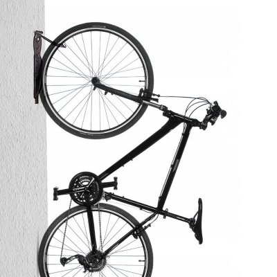 Maclean Rowerowy uchwyt ścienny pionowy stal max. obciążenie 30kg       Maclean MC-432