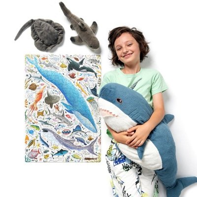 CzuCzu Puzzle Puzzlove Ryby i zwierzęta wodne 500 elementów