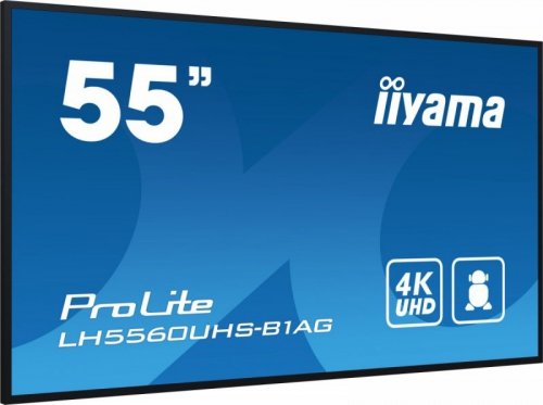 Monitor wielkoformatowy Digital Signage 55 cale IIYAMA   LH5560UHS-B1AG matowy 24h