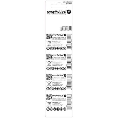 everActive Baterie litowe mini CR3032 blister 4 szt.