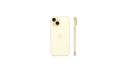  Smartfon Apple iPhone 15 256GB żółty