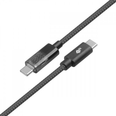 TB Kabel USB C - USB C 1m ze wskaźnikiem mocy ładowania (100 W)