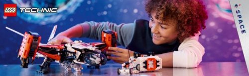 LEGO Klocki Technic 42181 Transportowy statek kosmiczny VTOL LT81