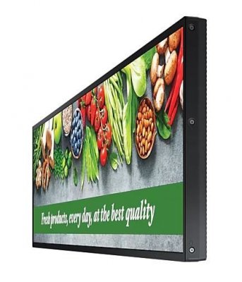 Samsung Monitor komputerowy 37 cali 16:4,5 Matowy 24h/7 700(cd/m2) 1920x540 S10 Player (Tizen 7, VXT Ready)