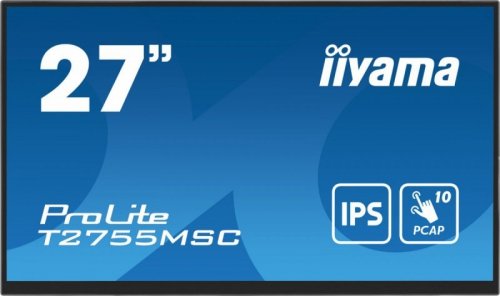 IIYAMA Monitor komputerowy  27 cali T2755MSC-B1 DOTYK,USB,HDMI,IPS