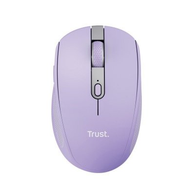 Trust Bezprzewodowa mysz OZAA Compact Fioletowa