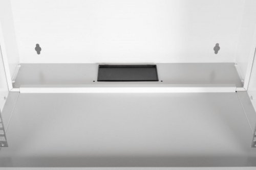 Digitus Szafa sieciowa wisząca 19 cali 7U, SOHO PRO 370 x 540 x 400 mm, nośność 60kg, drzwi szyba, niezłożona Szara