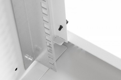 Digitus Szafa sieciowa wisząca 19 cali 7U, SOHO PRO 370 x 540 x 400 mm, nośność 60kg, drzwi szyba, niezłożona Szara