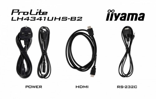 IIYAMA Monitor digital signage 43 cale ProLite LH4341UHS-B2 