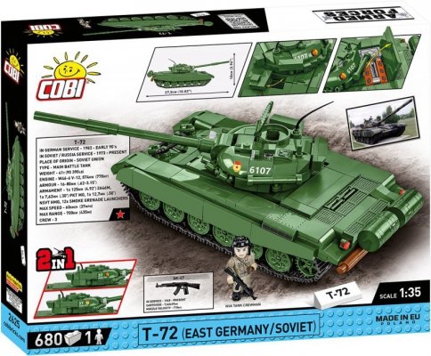 Cobi Klocki Klocki Armed Forces T-72 (East Germany/Soviet)