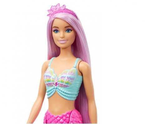 Mattel Lalka Barbie Syrenka Długie włosy