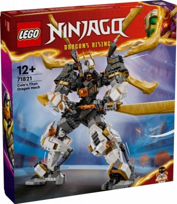LEGO Klocki Ninjago 71821 Tytanowy smok-mech Cole&#039;a