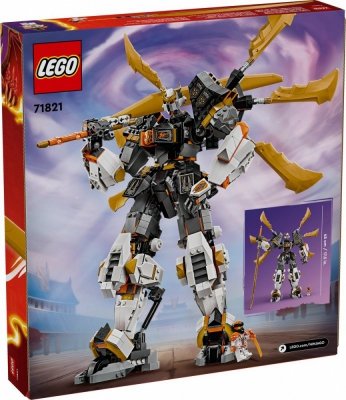 LEGO Klocki Ninjago 71821 Tytanowy smok-mech Cole&#039;a