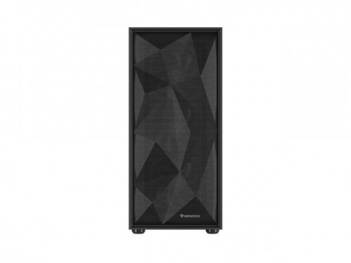 Natec Obudowa Genesis Diaxid 605F MIDI TOWER USB-C Czarna