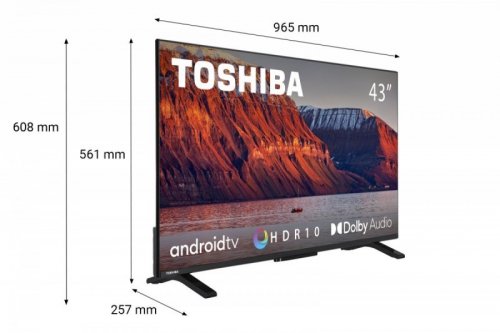 Toshiba Telewizor LED 43 cale 43LA2363DG